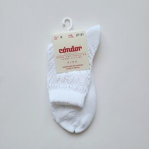 Condor White Lace Ankle Socks